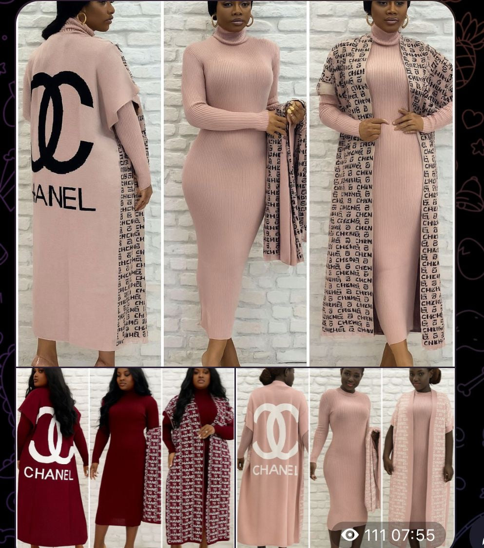 Chanel Two Piece High Grade set