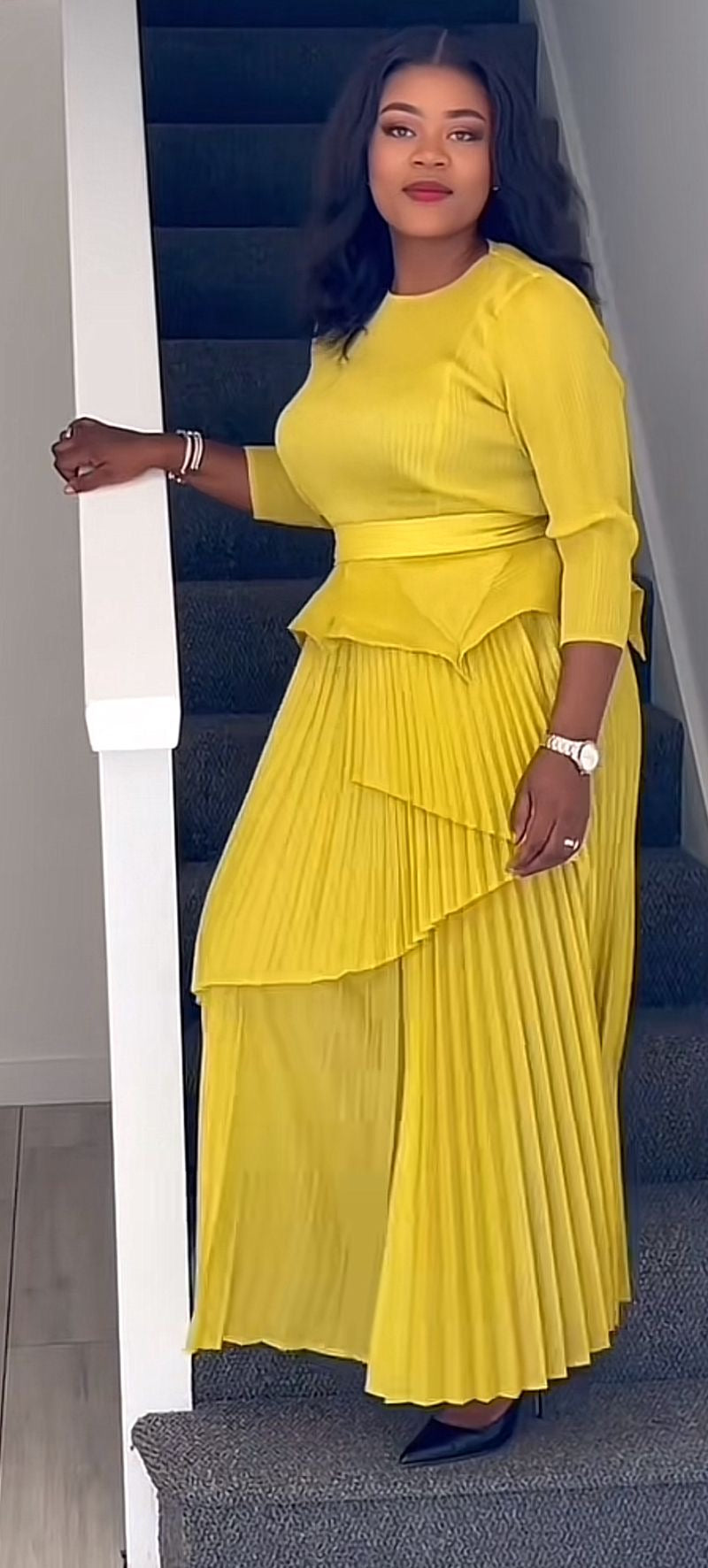 The Rich Look Miyake Dress