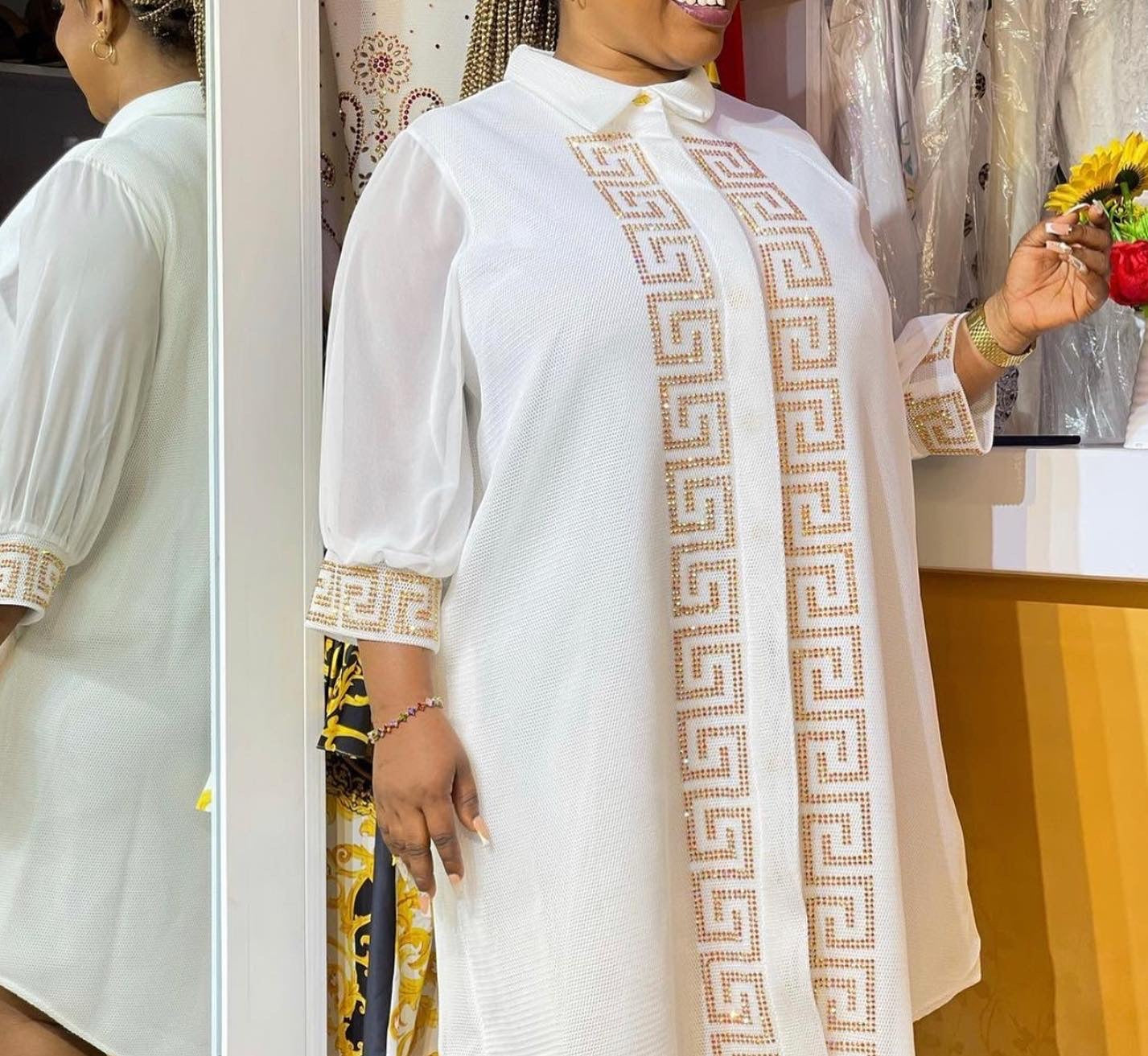 Get It Here Shirt Dress