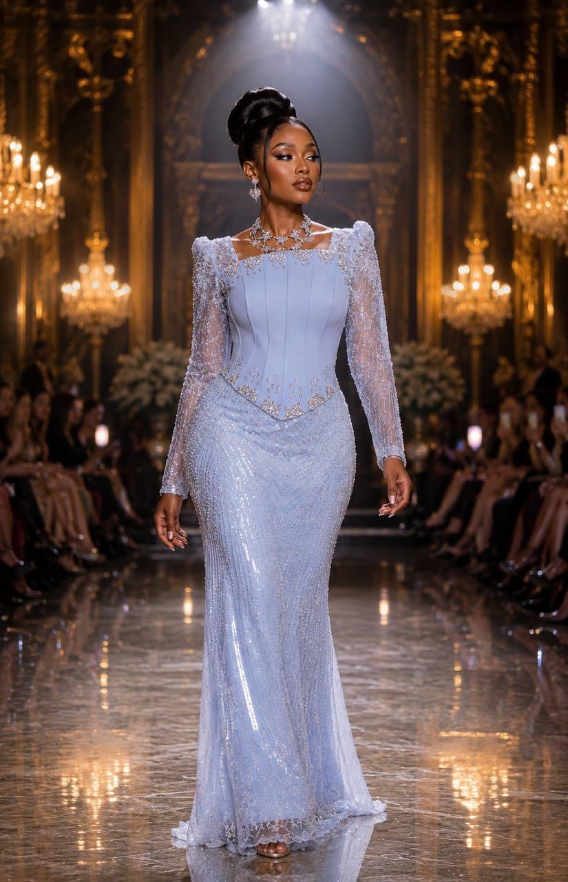 The Classy Sky blue Corset address