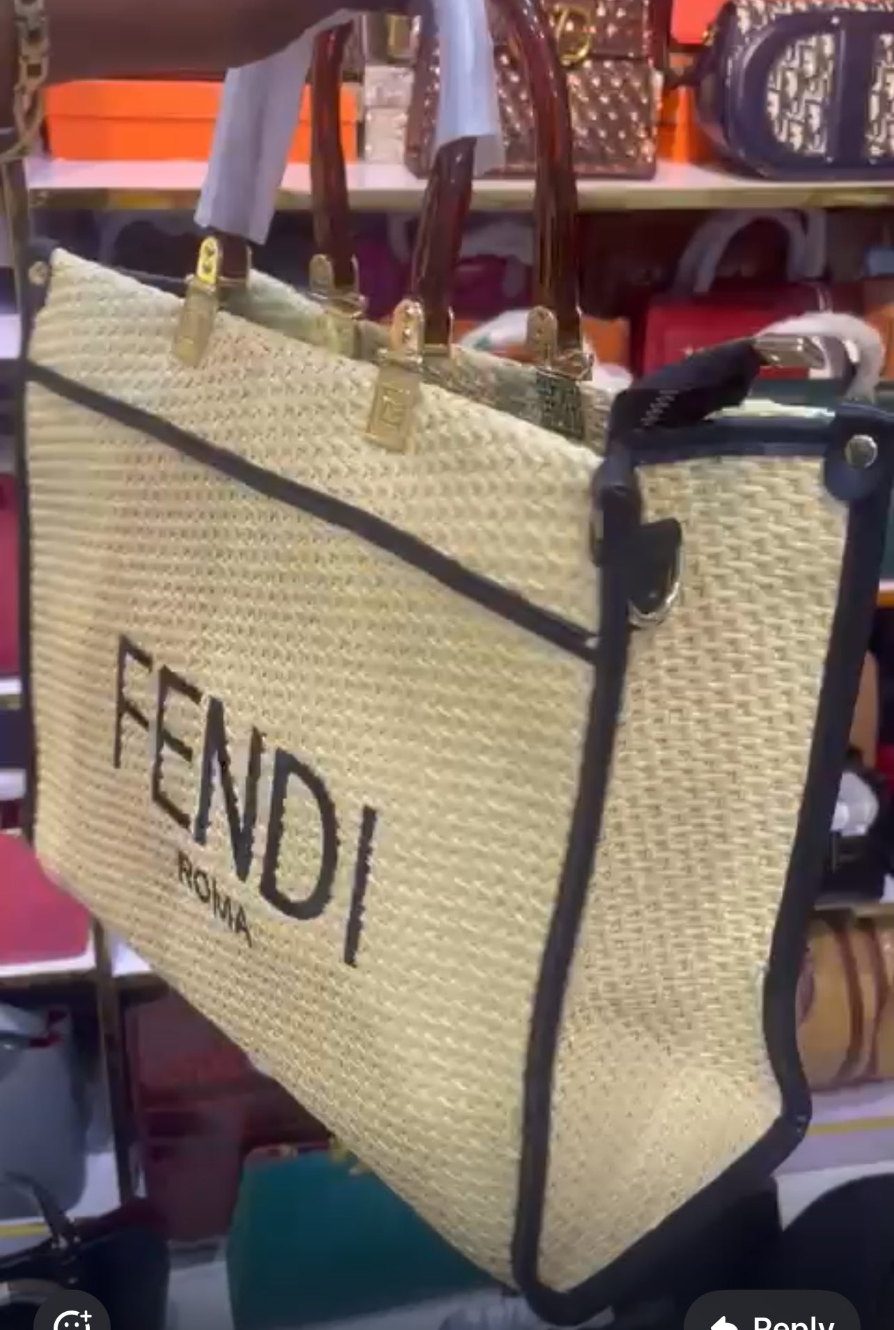 The F E N D I Lux Bag
