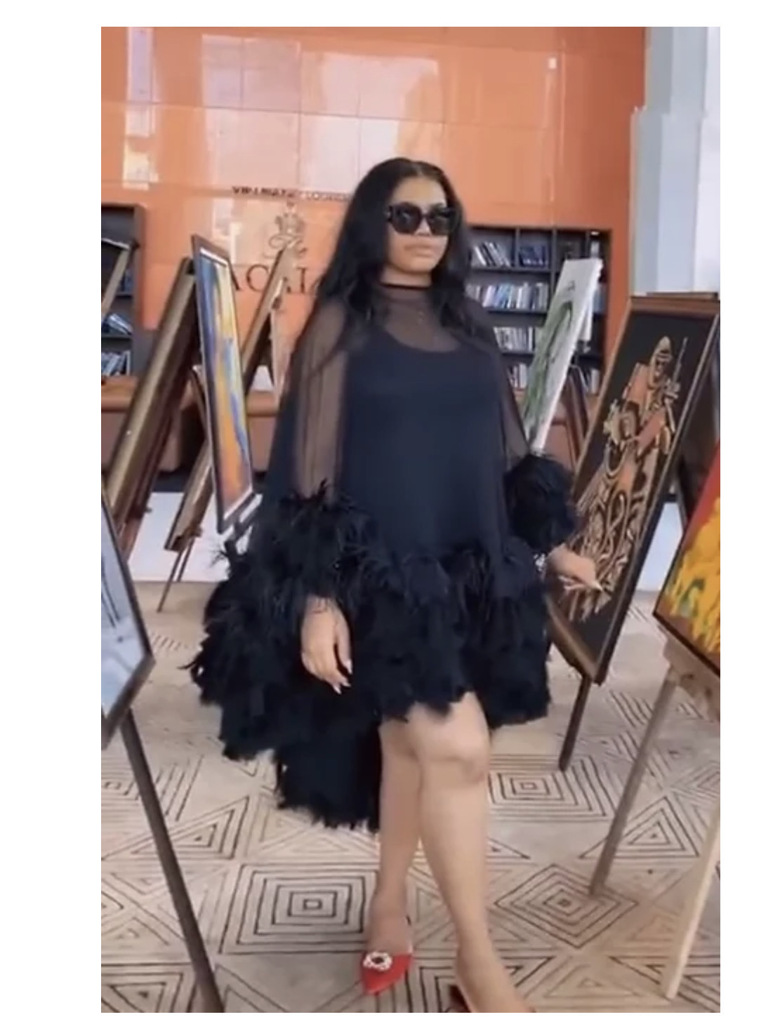 Celebrity fabulous dress