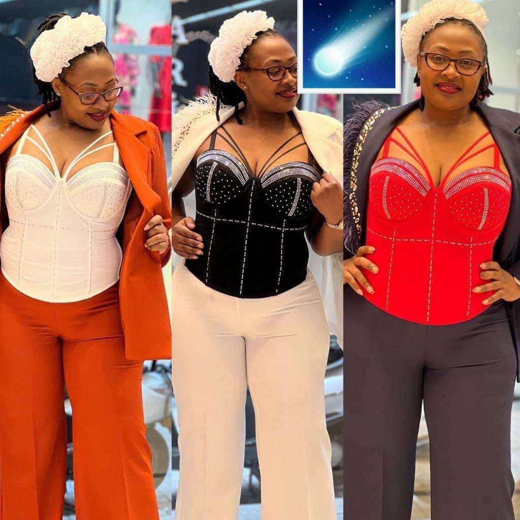 Maame Ng3g3 corset Top