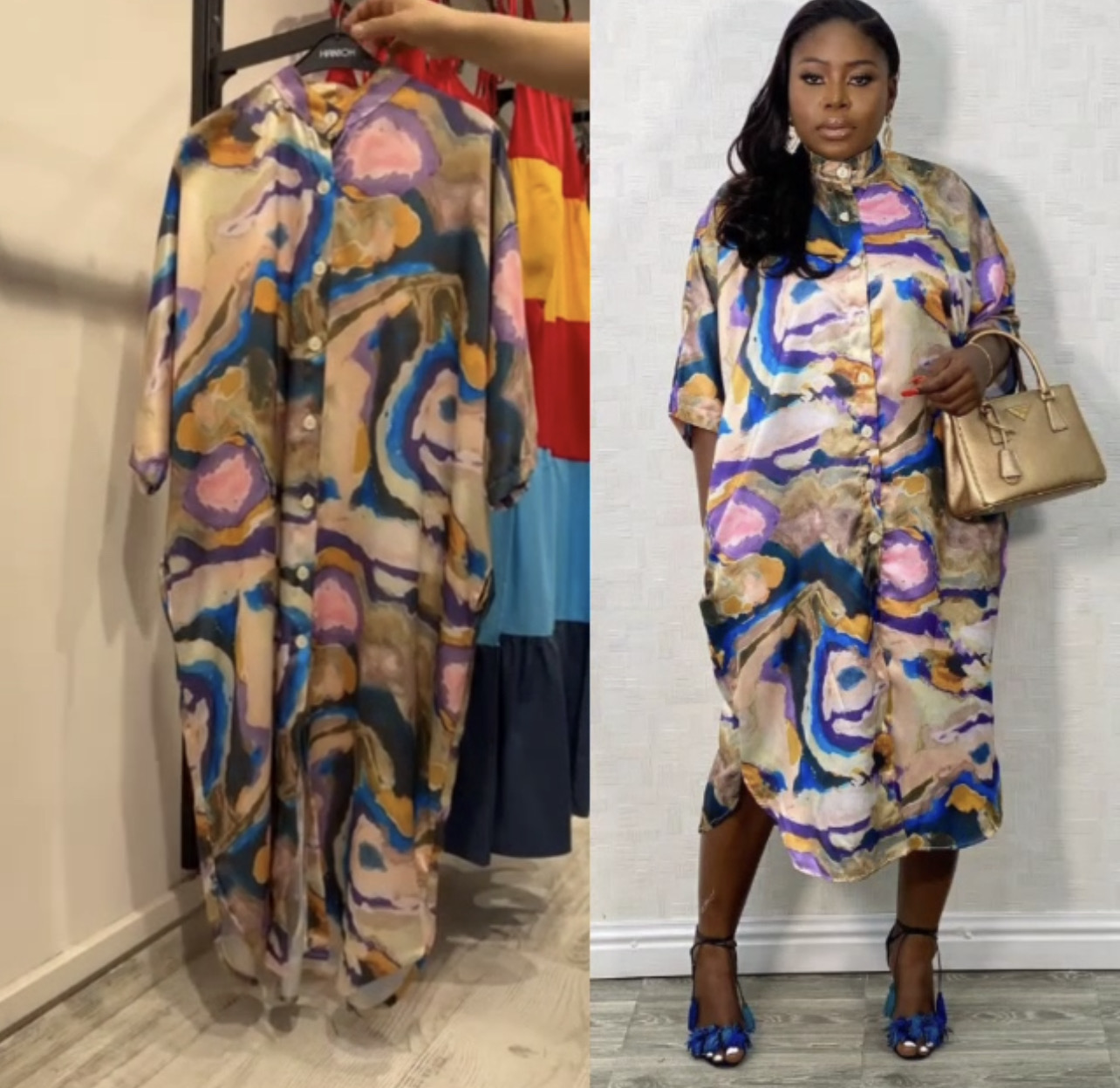 Beautiful print summer casual