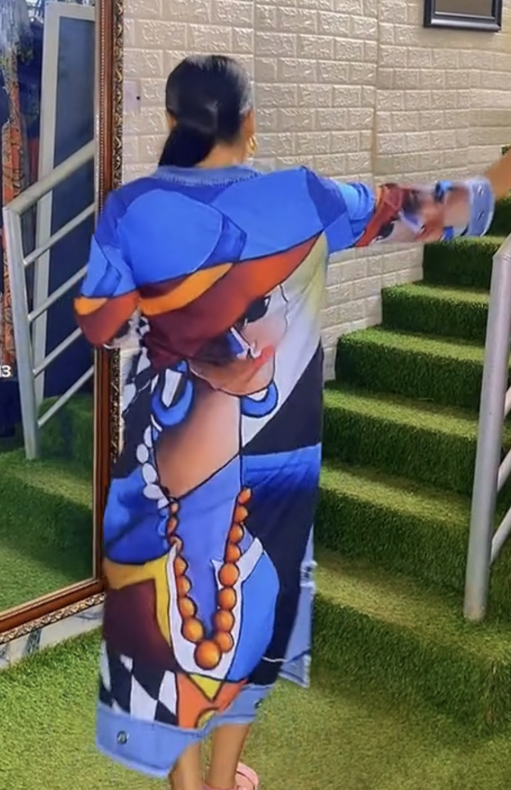 Baby girls denim dress