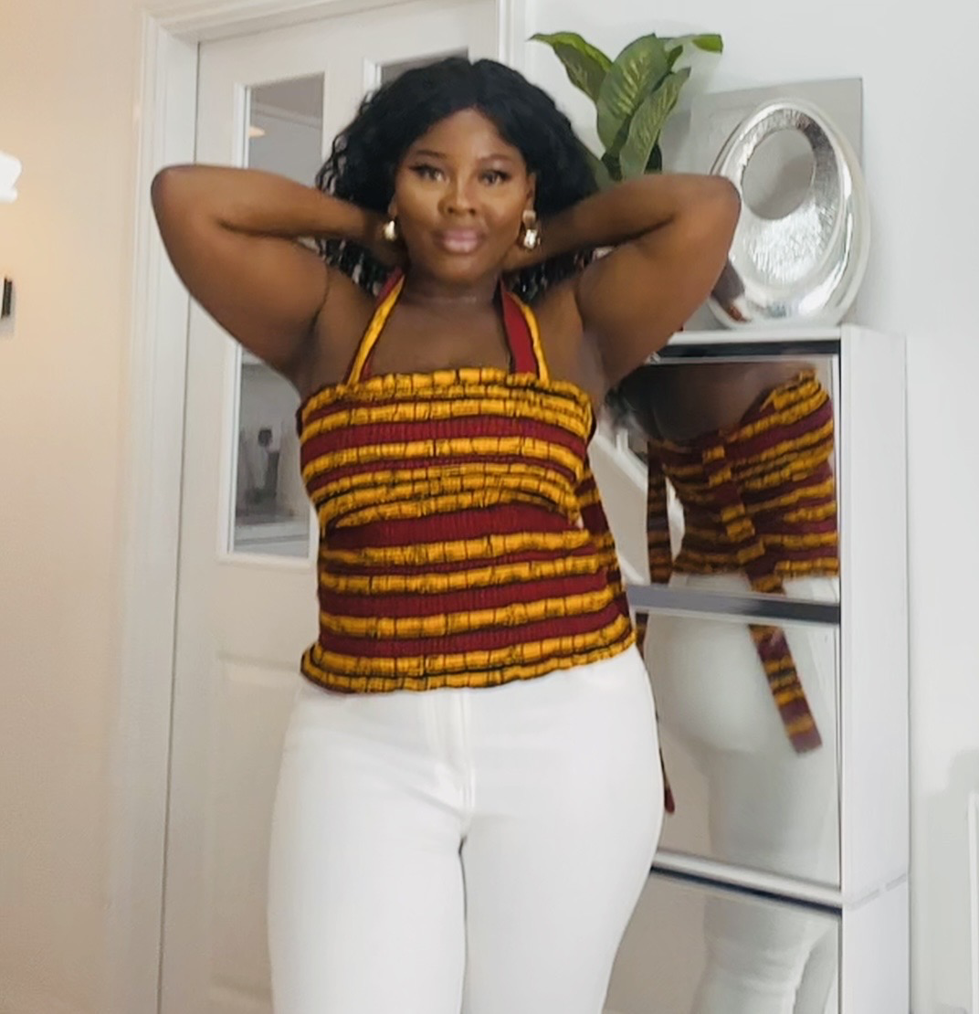 Richard’s collection mini top with stripes