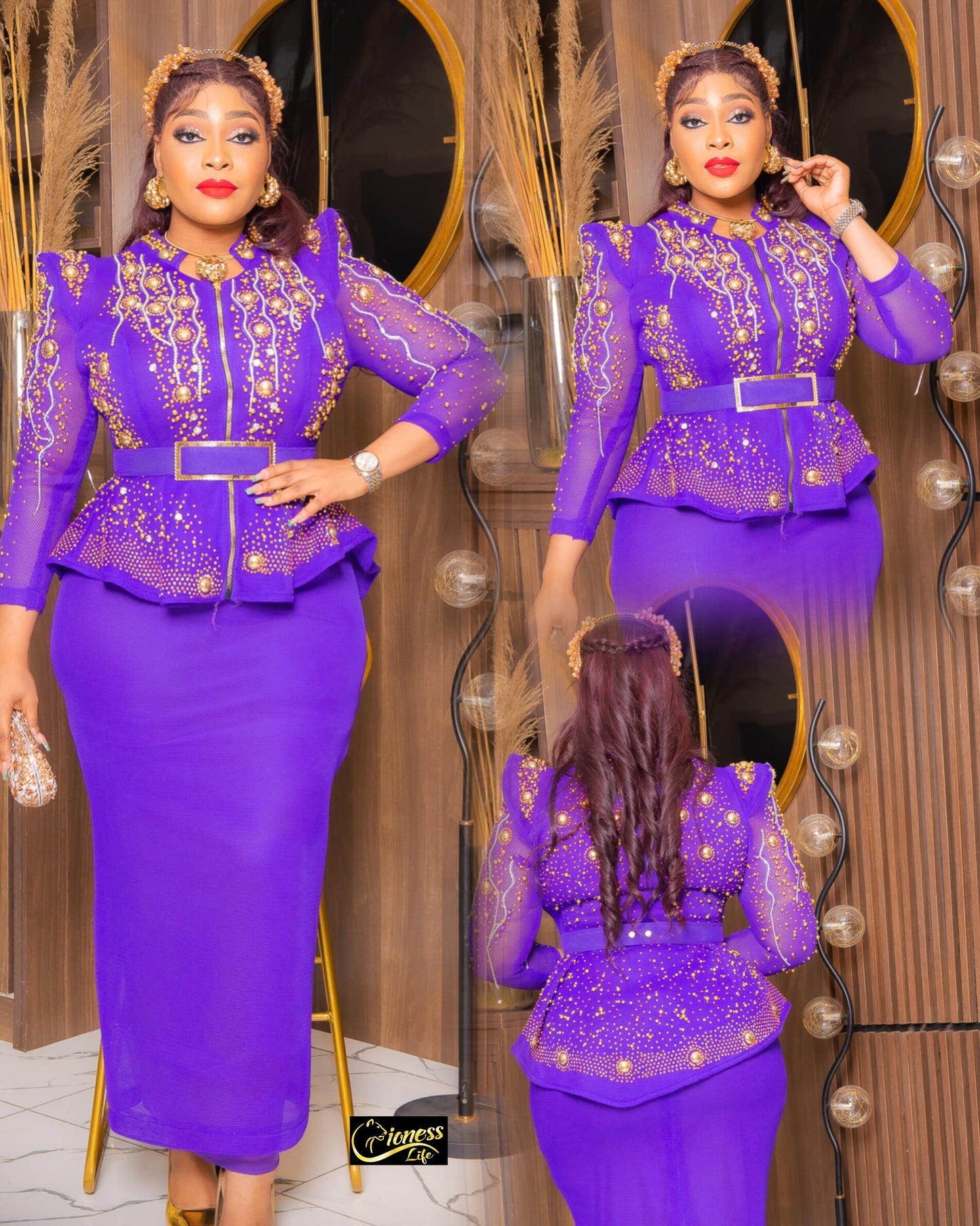 Lilac Occasion Dress