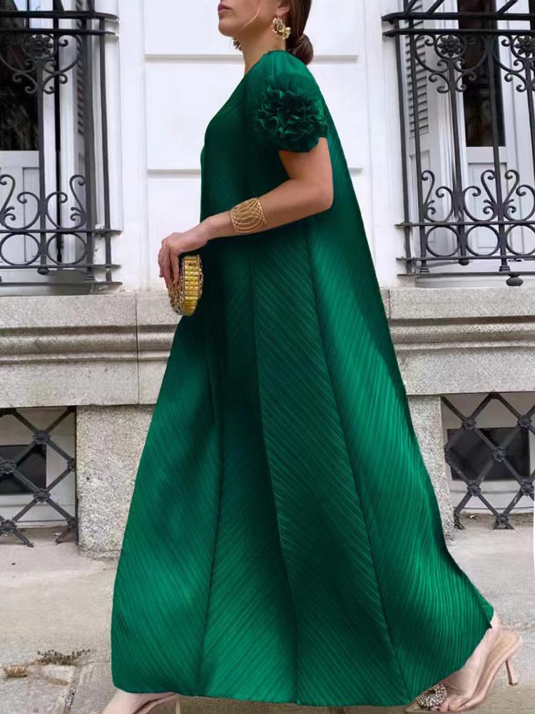 The Maxi Miyake Dress