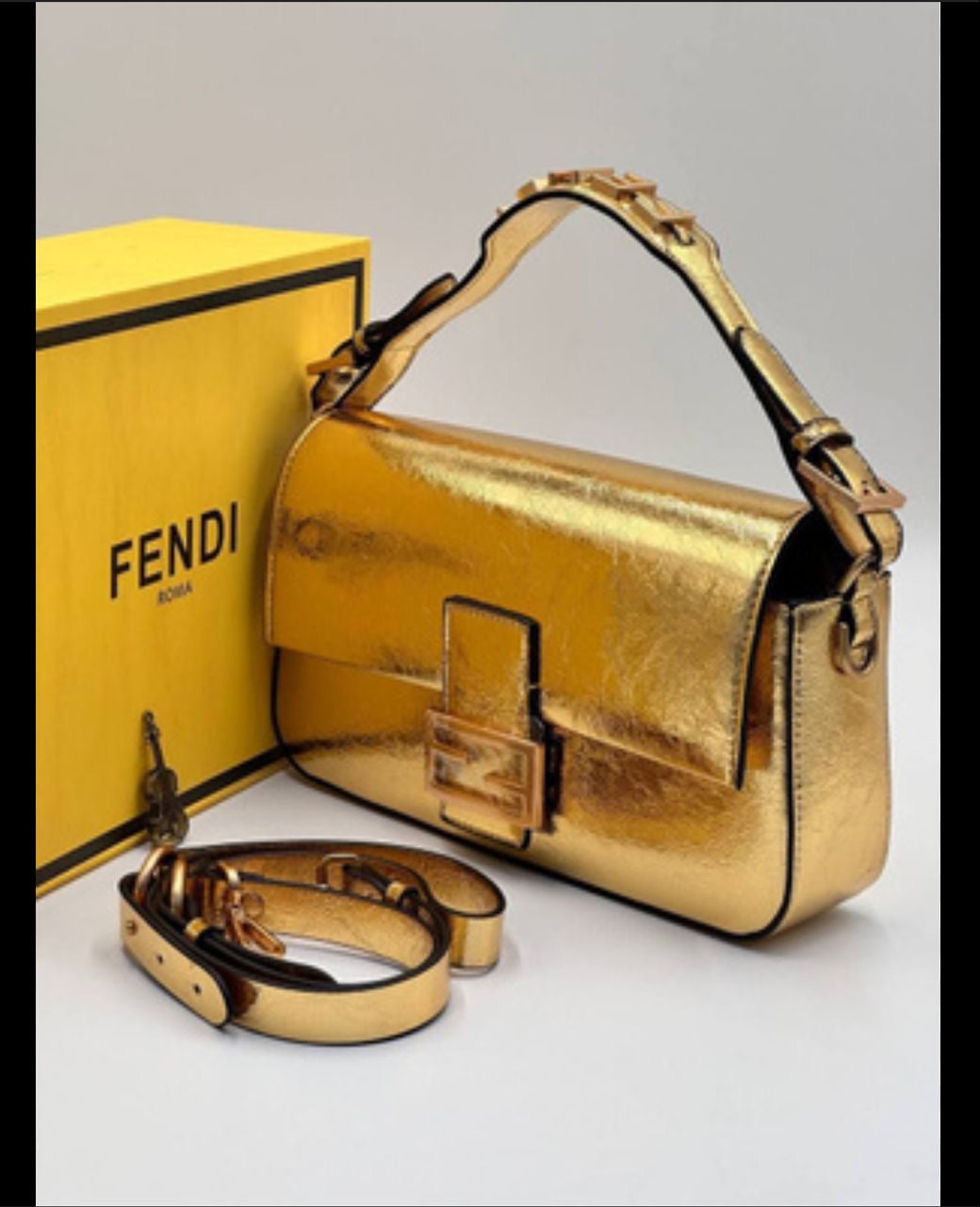The Golden F Bag