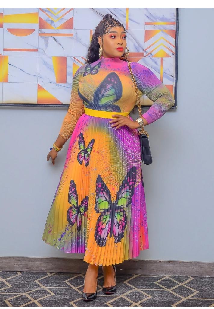 Butterfly Miyake two set