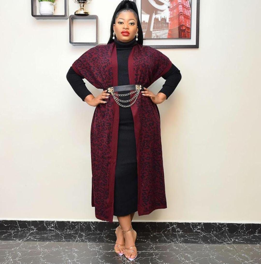 Winter Bodycon and Long Coat set