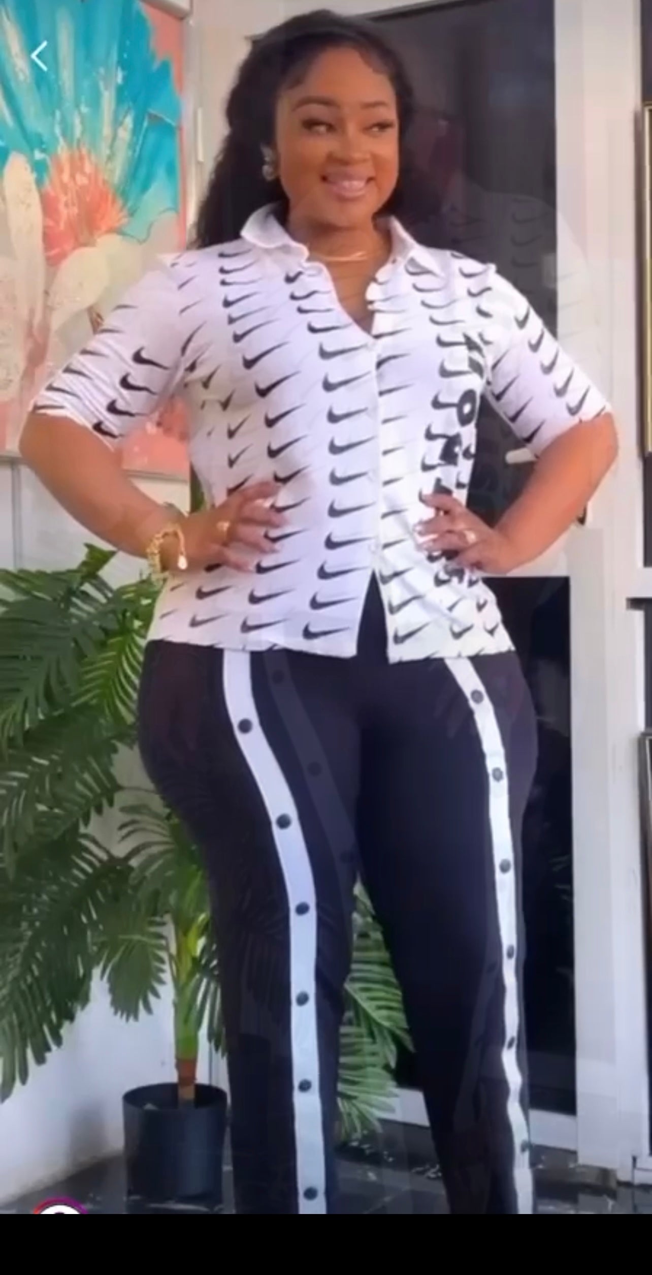 Just Do Ticked perfect two pieces set