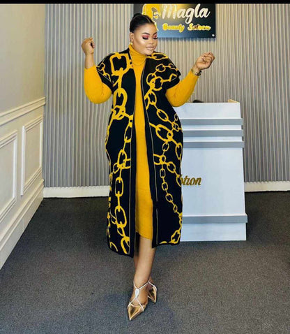 The Chain Print Two Pieces Set