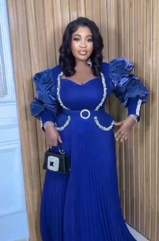 The Royal Blue Dress