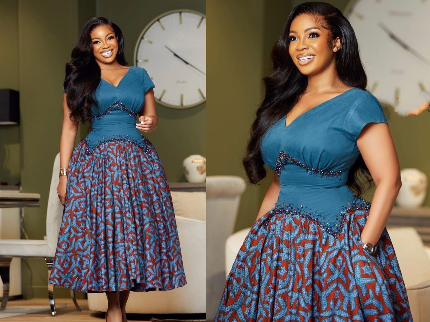 Serwaa’s look Classy Dress