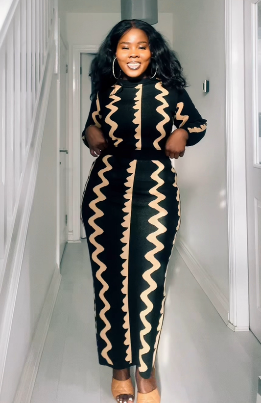 GetGraceGift NEW ZigZag Two Piece