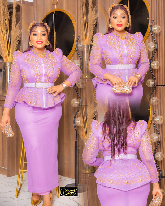 Lilac Occasion Dress