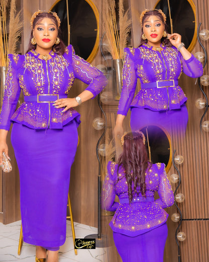 Lilac Occasion Dress