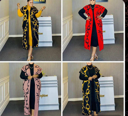 The Chain Print Two Pieces Set