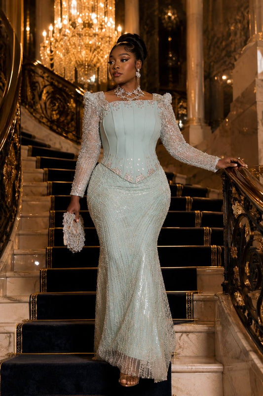 The unique Colour Luxury Dress For Wedding and Christening