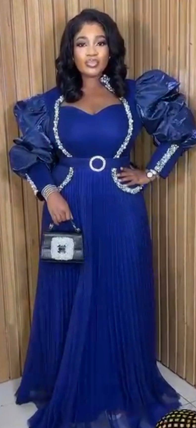 The Royal Blue Dress