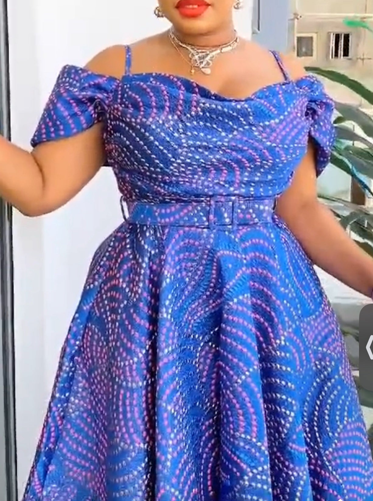 Birthday Queen’s Gorgeous dress