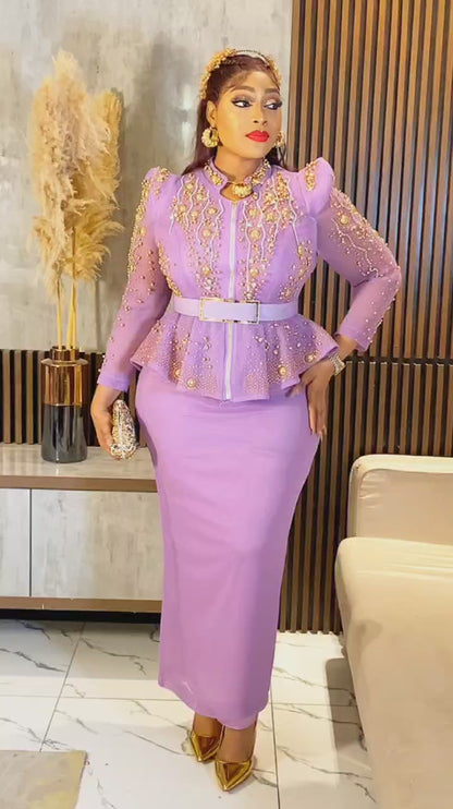 Lilac Occasion Dress