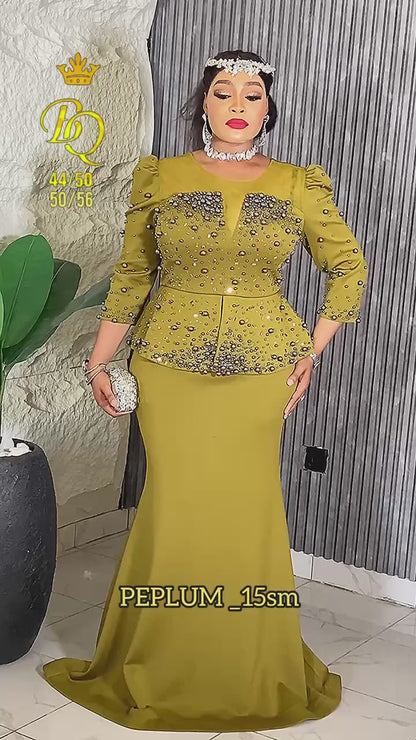 Queen Bee Peplum Dress